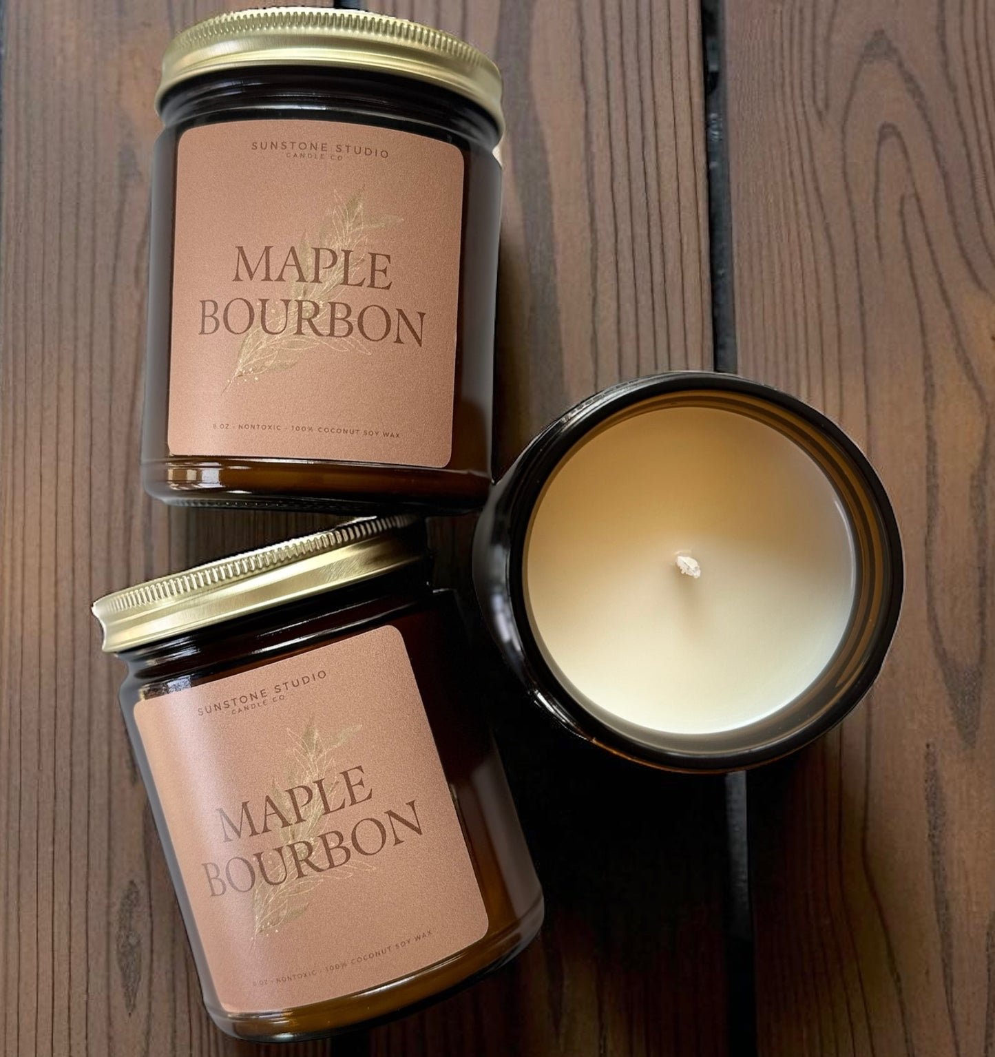 Maple Bourbon Candle