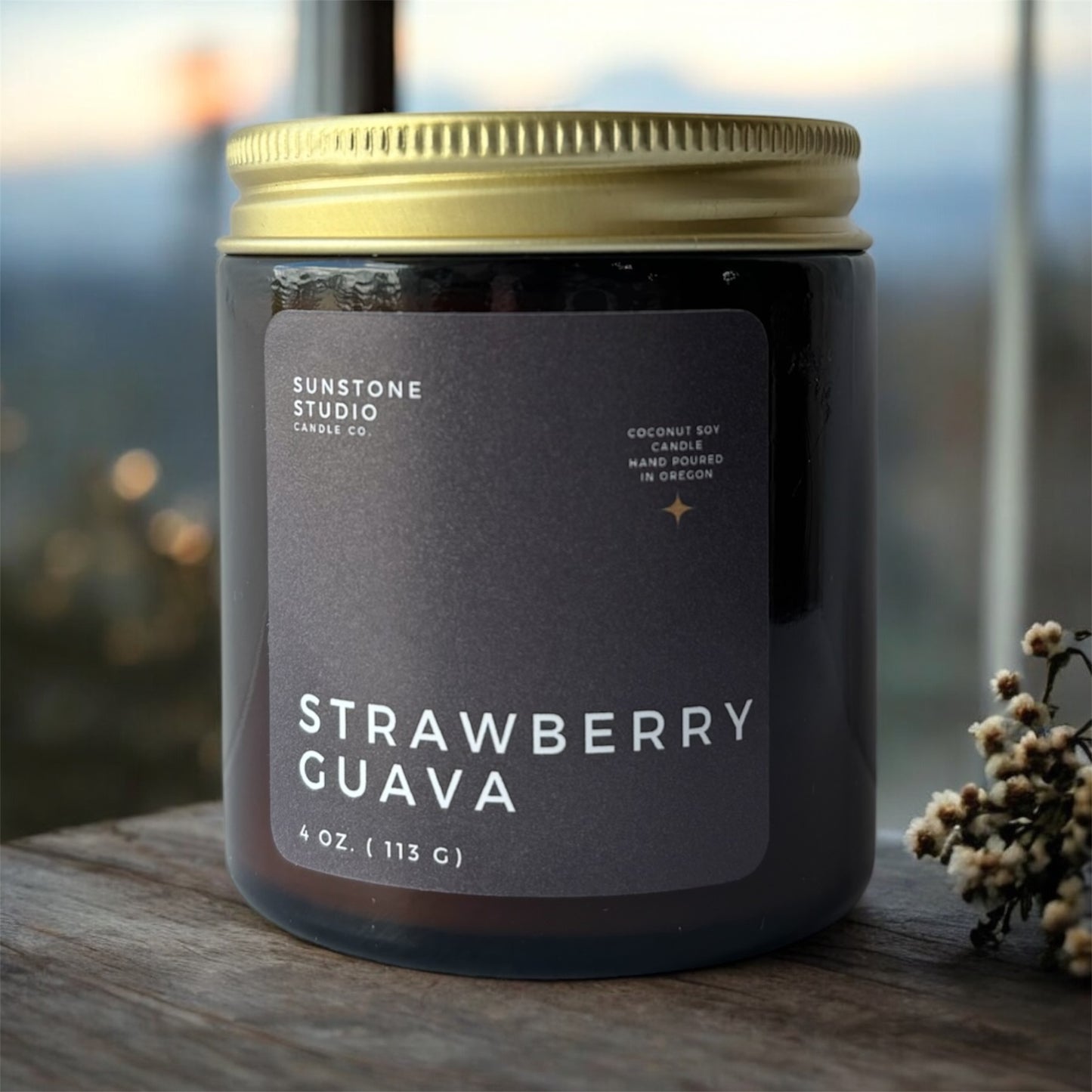 Strawberry Guava - 4 oz Amber Jar