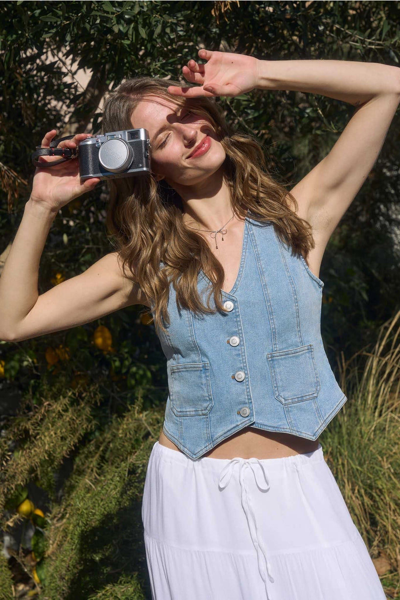 Denim Vest