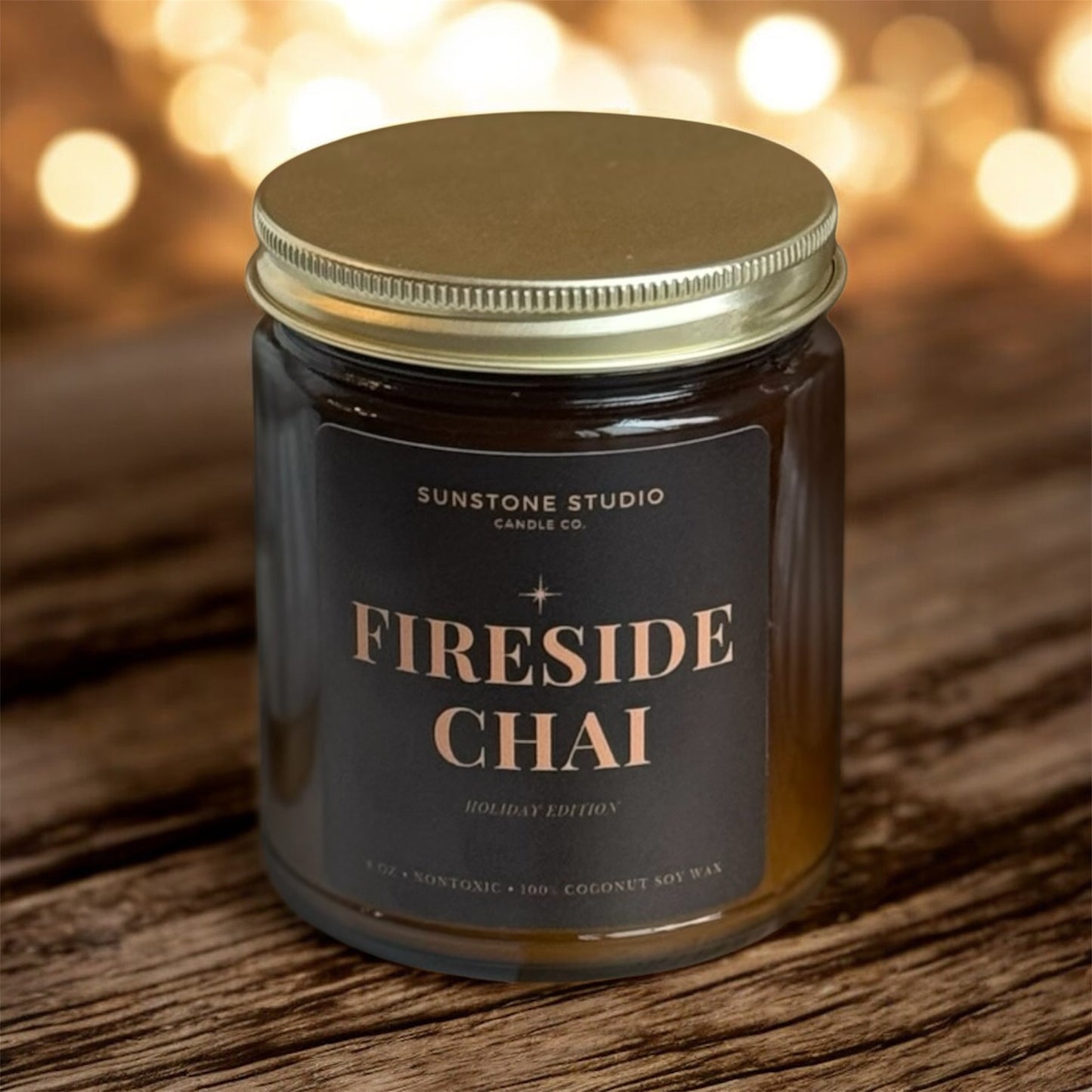 Fireside Chai 8 oz Coconut Soy Candle