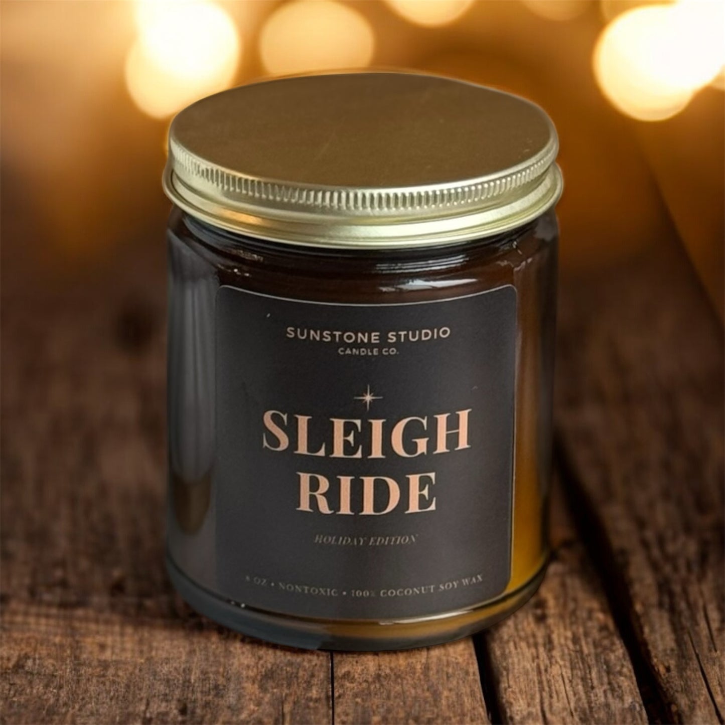 Sleigh Ride 8 oz Coconut Soy Candle