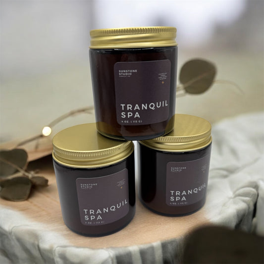 Tranquil Spa - 4 oz Amber Jar