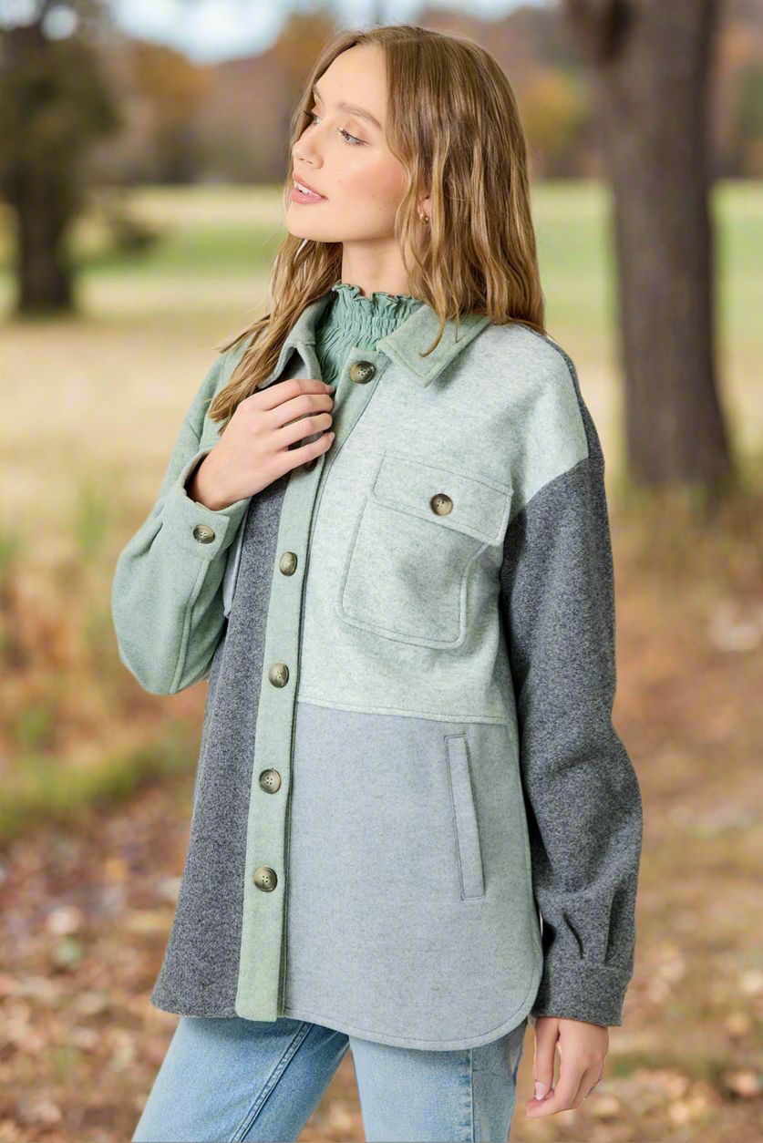 Sage+Stone Shacket