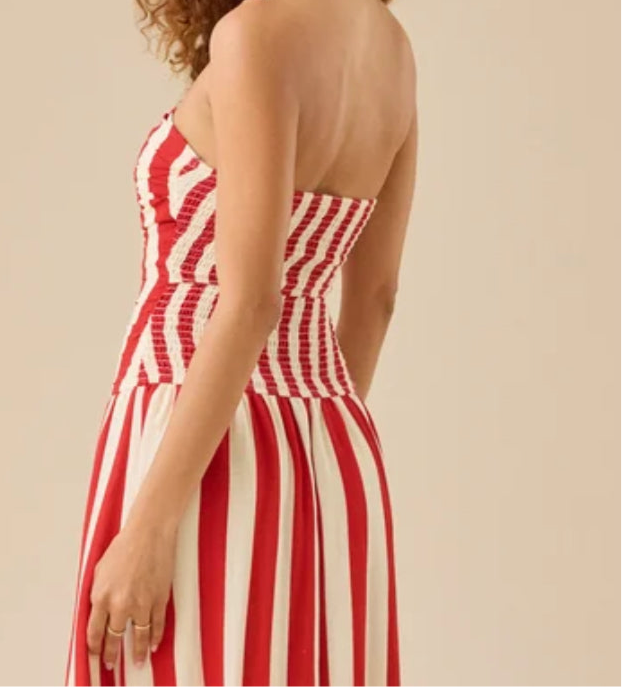 The Boardwalk Maxi Striped Dress