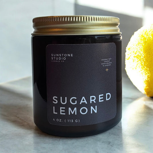 Sugared Lemon - 4 oz Candle