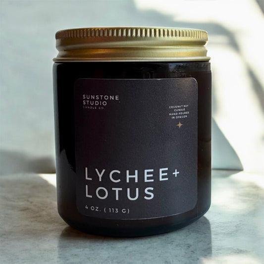 Lychee + Lotus - 4 oz Candle