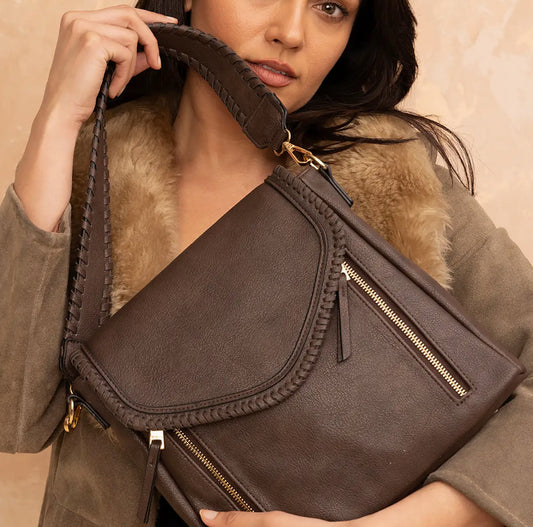 The Rowan Whipstitch Crossbody