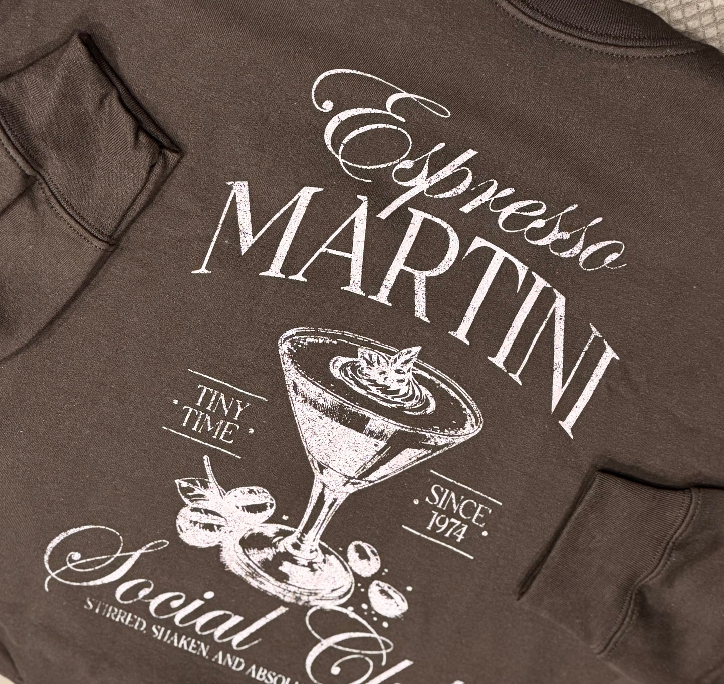 Espresso Martini Social Club Crewneck