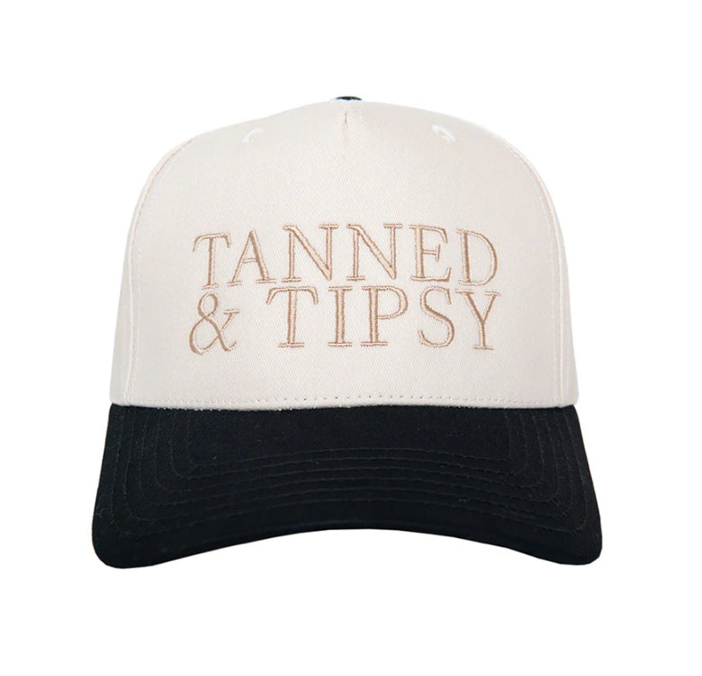 Tanned & Tipsy Vintage Trucker Hat