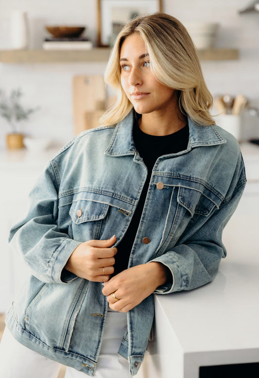 Classic Oversized Denim Jacket