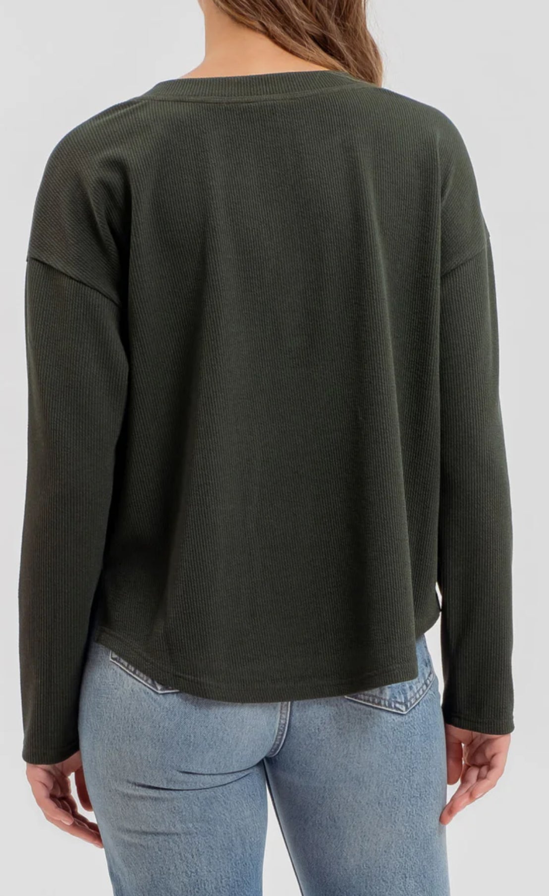 Cypress Henley Knit Top