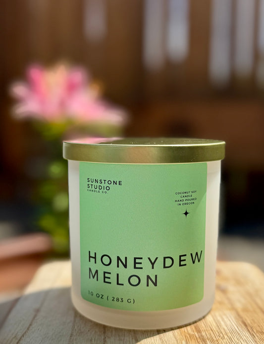 Honeydew Melon 10 oz Candle