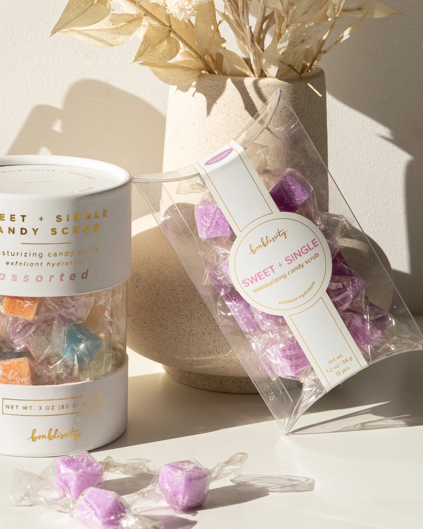 Bonblissity Sugar Cube Candy Scrub - Lavender