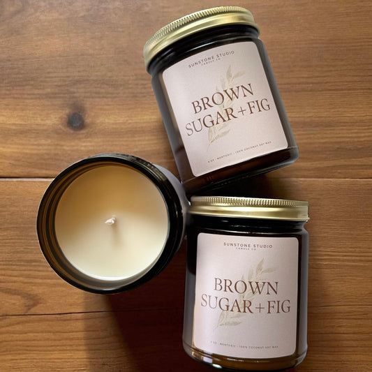 Brown Sugar+Fig Candle