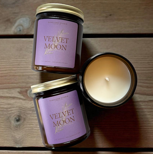 Velvet Moon Candle