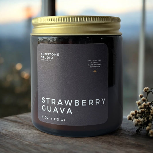 Strawberry Guava - 4 oz Amber Jar