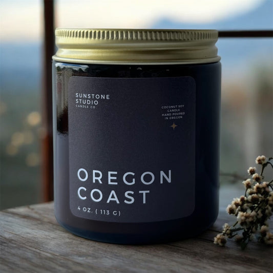 Oregon Coast - 4 oz Amber Jar
