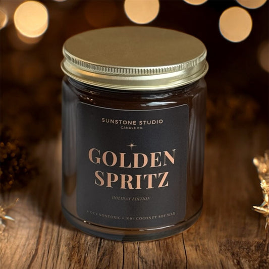 Golden Spritz 8 oz Coconut Soy Candle