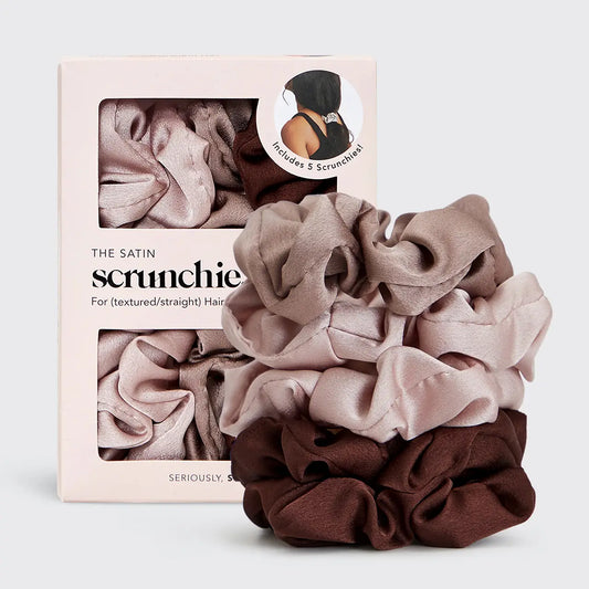 KITSCH Satin Scrunchie Pack